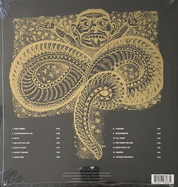 THE OFFSPRING : IXNAY ON THE HOMBRE LTD 180G GOLD VINYL