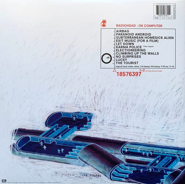 RADIOHEAD : OK COMPUTER 2LP 180G