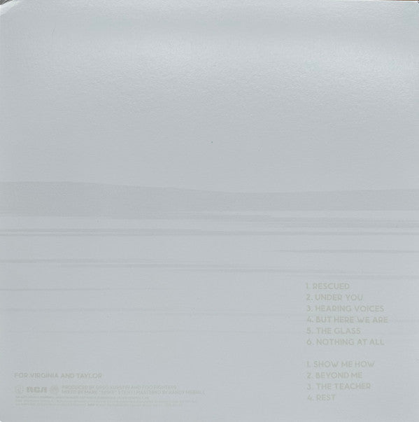 FOO FIGHTERS : BUT HERE WE ARE LP 180G WHITE VINYL