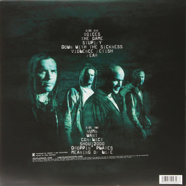 DISTURBED : THE SICKNESS LP 180G