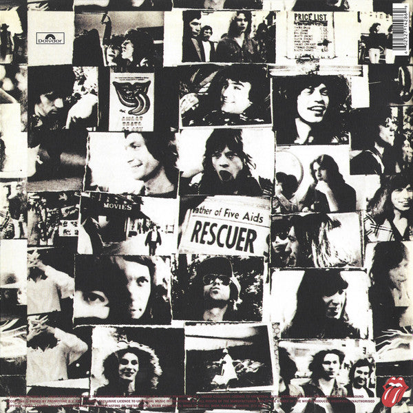 THE ROLLING STONES : EXILE ON MAIN ST 2LP 180G