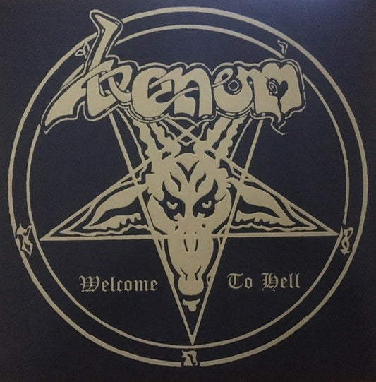 VENOM : WELCOME TO HELL LTD LP 180G 40TH ANNIVERSARY GOLD BLACK SPLATTER VINYL