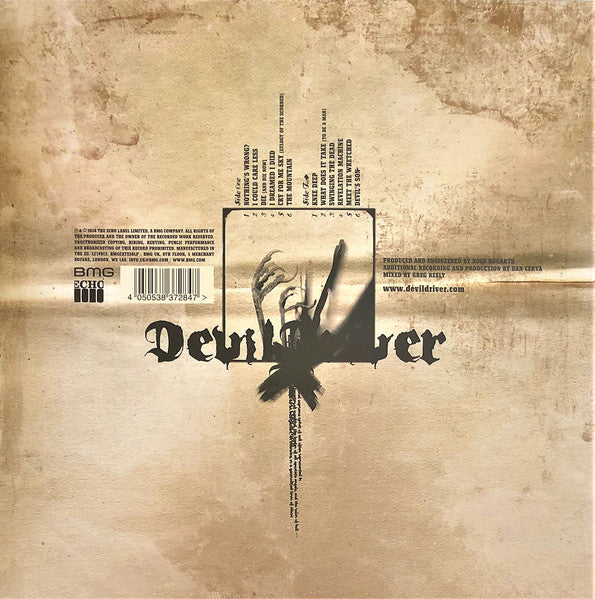 DEVILDRIVER : DEVILDRIVER LTD LP 180G BROWN WHITE SPLATTER VINYL