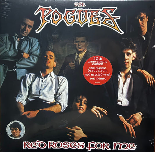 THE POGUES : RED ROSES FOR ME LTD 40TH ANNIVERSARY LP 180G RED VINYL