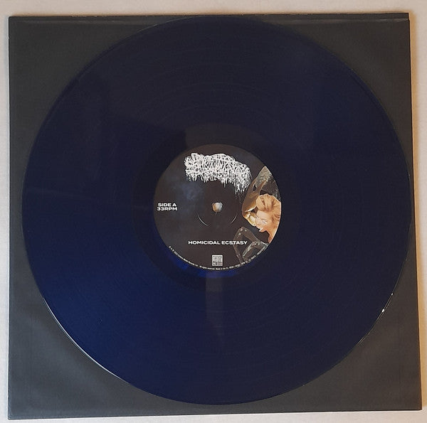 SANGUISUGABOGG : HOMICIDAL ECSTASY LTD LP 180G SAVAGE TRANSPARENT BLUE VINYL