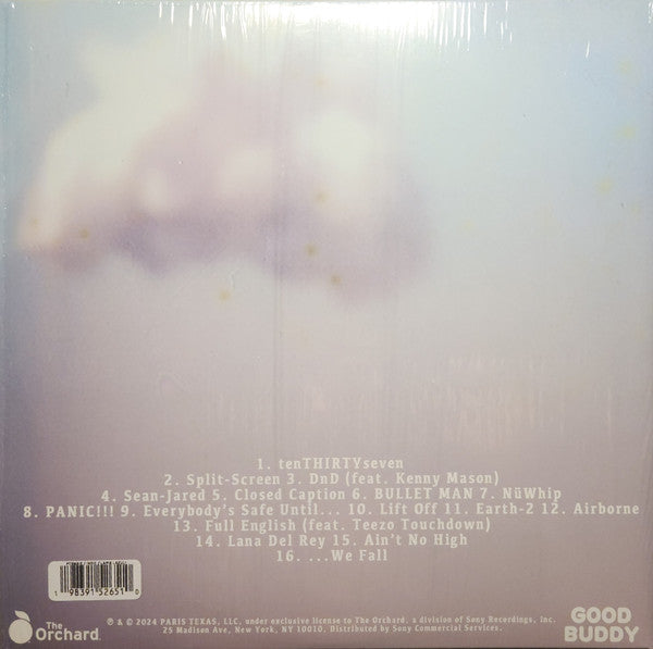 PARIS TEXAS : MID AIR LTD 2LP 180G BLUE SILVER MARBLED VINYL