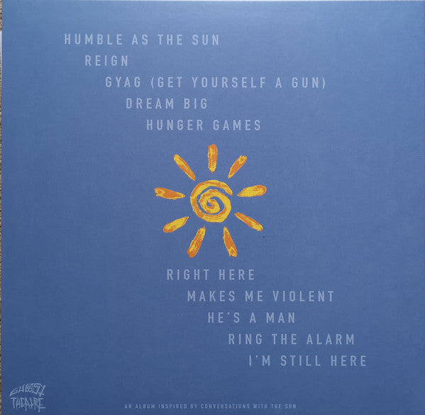 BOB VYLAN : HUMBLE AS THE SUN LTD LP 180G BLUE MARBLED VINYL