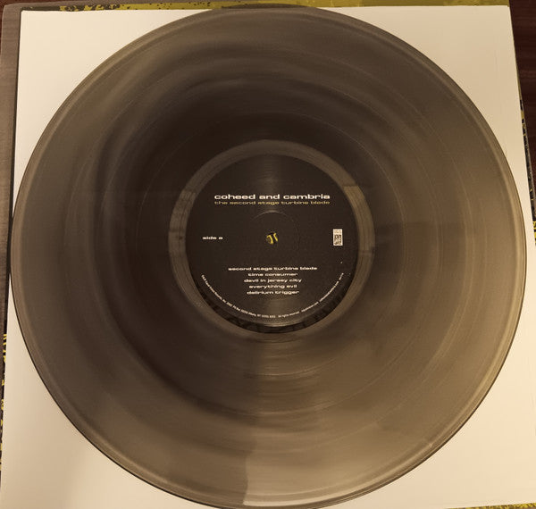 COHEED AND CAMBRIA : THE SECOND STAGE TURBO BLADE LTD 20TH ANNIVERSARY LP 180G TRANSLUCENT BLACK VINYL