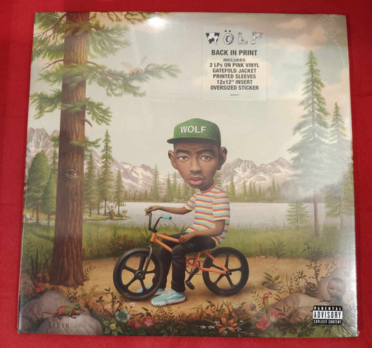 TYLER THE CREATOR : WOLF LTD 2LP PINK VINYL 💗