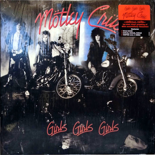 MOTLEY CRUE : GIRLS GIRLS GIRLS LP 180G