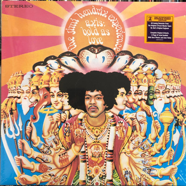 JIMI HENDRIX : AXIS BOLD AS LOVE LP 180G