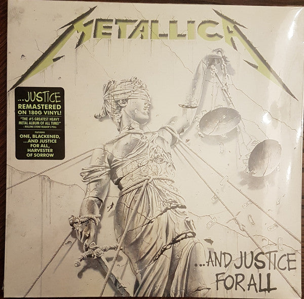 METALLICA : AND JUSTICE FOR ALL 2LP 180G