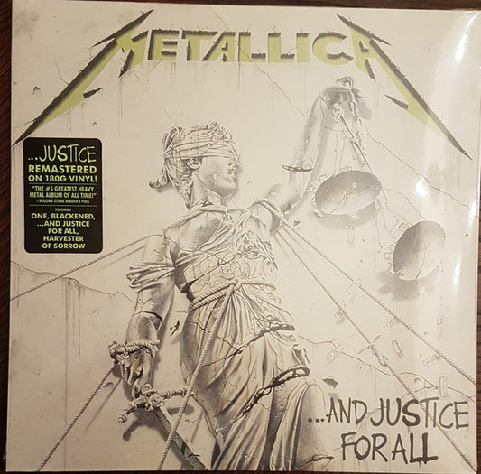 METALLICA : AND JUSTICE FOR ALL 2LP 180G