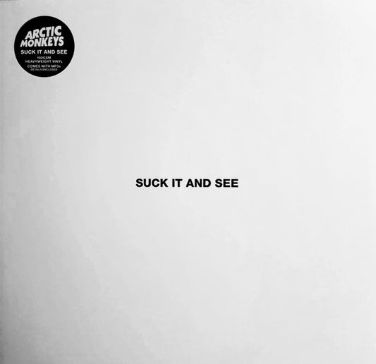 ARCTIC MONKEYS : SUCK IT AND SEE LP 180G