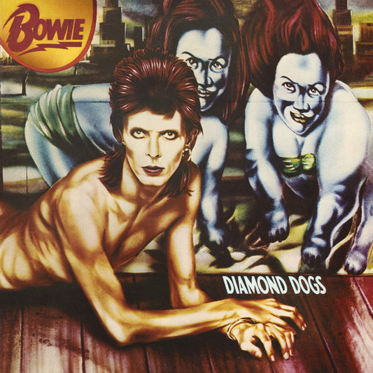 DAVID BOWIE : DIAMOND DOGS LTD 50TH ANNIVERSARY EDITION LP 180G HALF SPEED REMASTERED GATEFOLD W/OBI STRIP