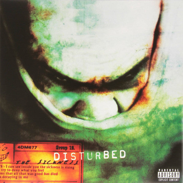 DISTURBED : THE SICKNESS LP 180G