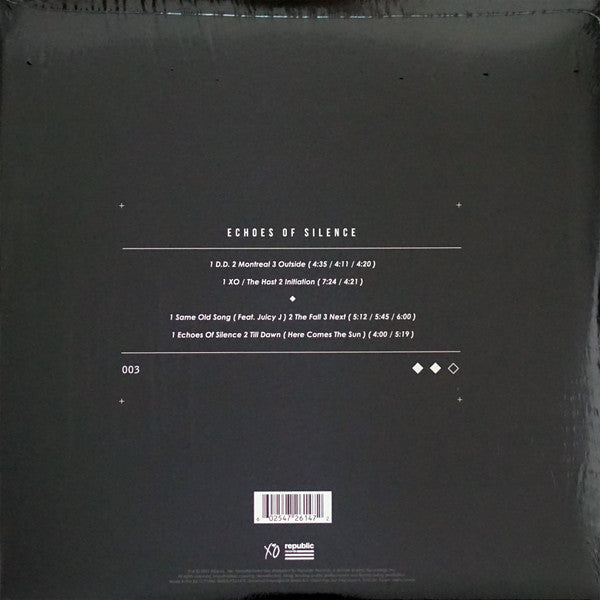 THE WEEKND : ECHOES OF SILENCE 2LP 180G