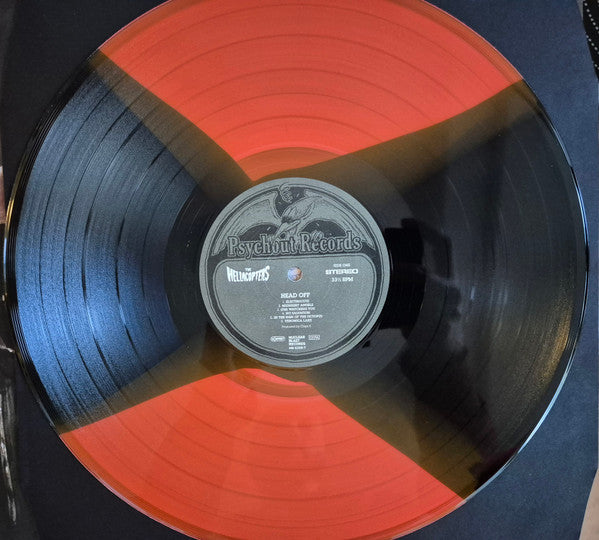 THE HELLACOPTERS : HEAD OFF LTD LP 180G ORANGE BLACK ROTOR VINYL