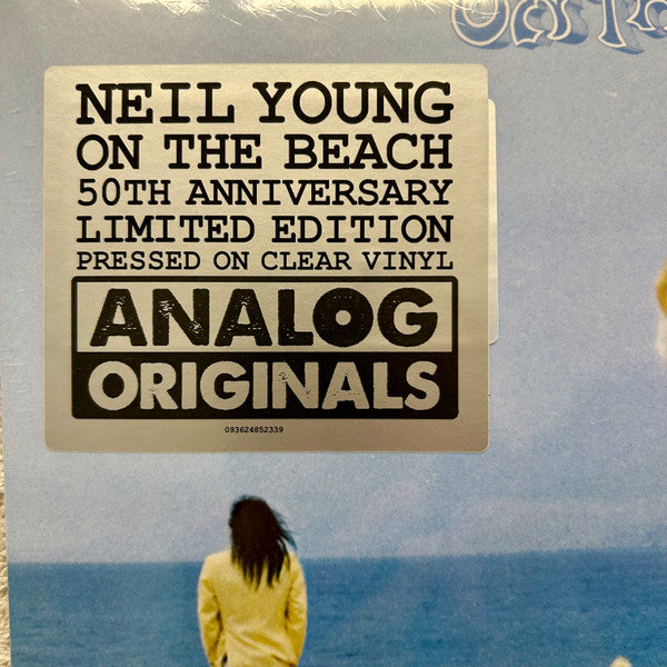 NEIL YOUNG : ON THE BEACH LTD LP 180G CLEAR VINYL