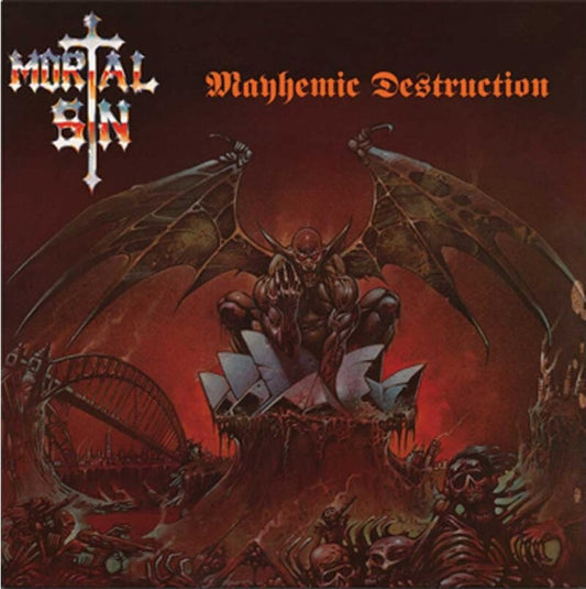 MORTAL SIN : MAYHEMIC DESTRUCTION LTD LP 180G SILVER VINYL