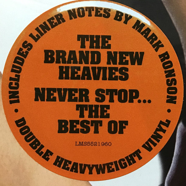 THE BRAND NEW HEAVIES : NEVER STOP ... THE BEST OF 2LP 180G