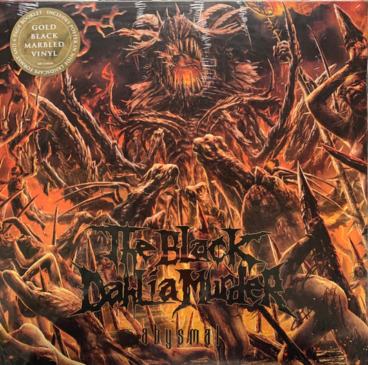 THE BLACK DAHLIA MURDER : ABYSMAL LTD LP 180G GOLD BLACK MARBLED VINYL