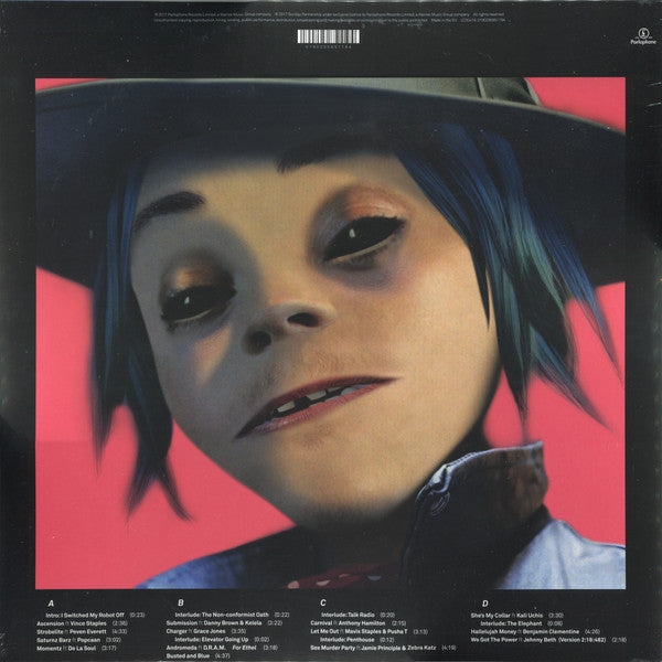 GORILLAZ : HUMANZ 2LP 180G