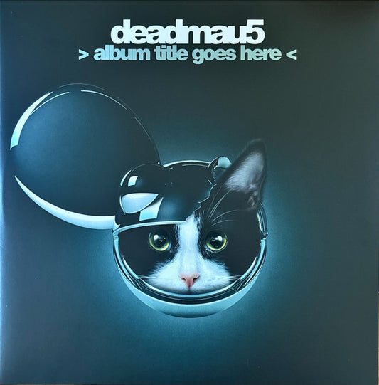 DEADMAU5 : ALBUM TITLE GOES HERE 2LP 180G BLUE VINYL 💙