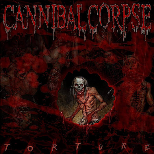 CANNIBAL CORPSE : TORTURE LTD LP 180G GOLD BLACK MARBLED VINYL