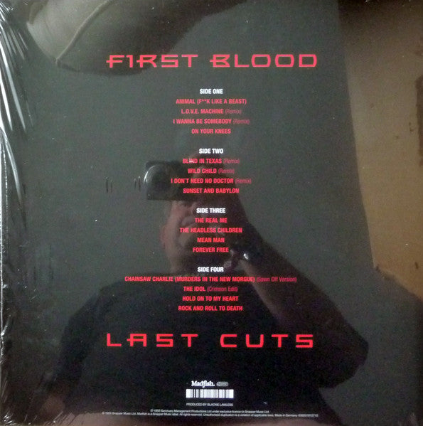 WASP : FIRST BLOOD LAST CUTS 2LP 180G