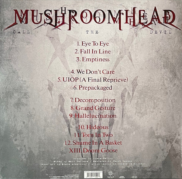 MUSHROOMHEAD : CALL THE DEVIL 2LP 180G