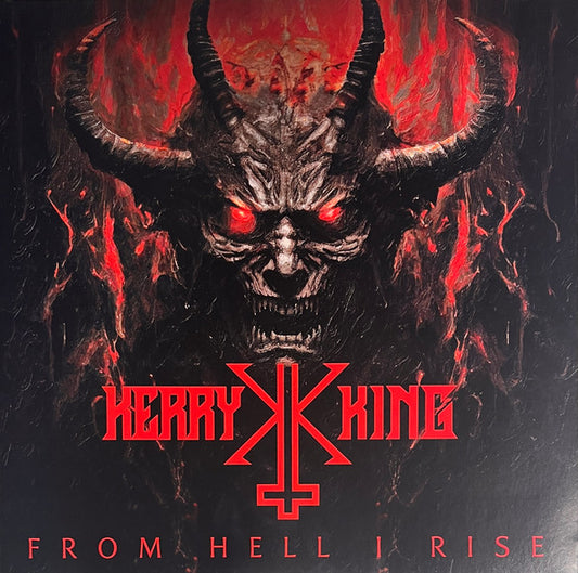 KERRY KING : FROM HELL I RISE LTD LP 180G RED/BLACK MARBLED VINYL