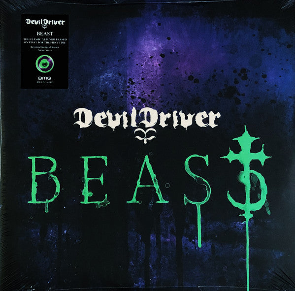 DEVILDRIVER : BEAST LTD 2LP 180G GREEN PURPLE SWIRL VINYL