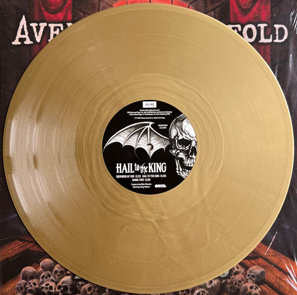 AVENGED SEVENFOLD : HAIL TO THE KING LTD 10TH ANNIVERSARY 2LP 180G GOLD VINYL