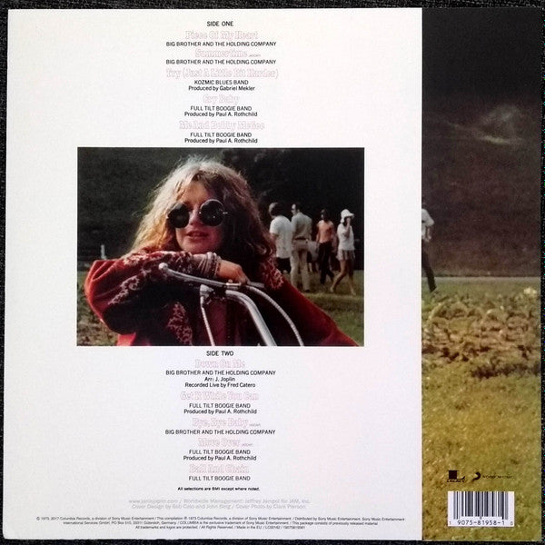 JANIS JOPLIN : GREATEST HITS LP 180G