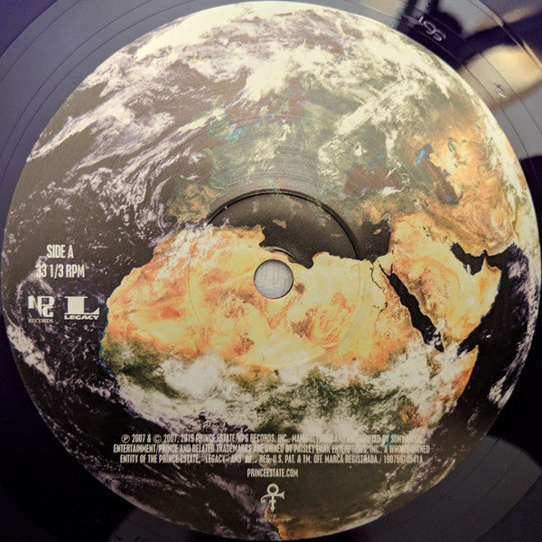 PRINCE : PLANET EARTH LTD LP 180G LENTICULAR COVER PURPLE VINYL