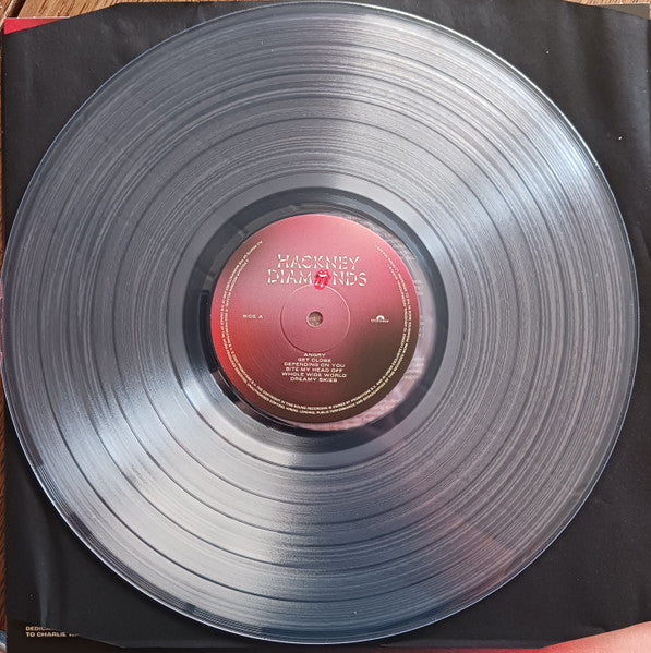 THE ROLLING STONES : HACKNEY DIAMONDS LTD LP 180G CLEAR VINYL