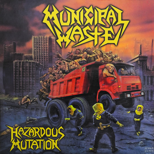 MUNICIPAL WASTE : HAZARDOUS MUTATION LTD LP YELLOW VINYL