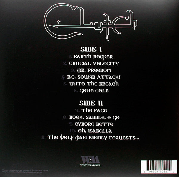 CLUTCH : EARTH ROCKER LP 180G