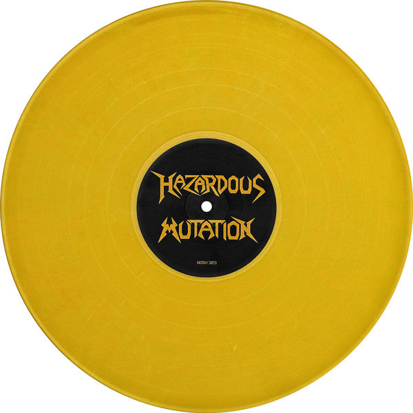 MUNICIPAL WASTE : HAZARDOUS MUTATION LTD LP YELLOW VINYL