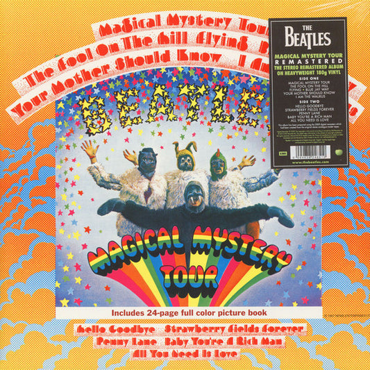 THE BEATLES : MAGICAL MYSTERY TOUR LP 180G INC. 24 PAGE COLOUR PICTURE BOOK