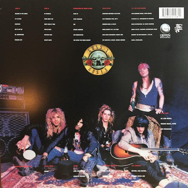 GUNS N ROSES : APPETITE FOR DESTRUCTION LP 180G