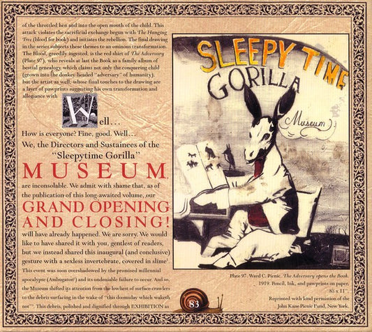 SLEEPYTIME GORILLA MUSEUM : GRAND OPENING AND CLOSING 2LP RM 180G