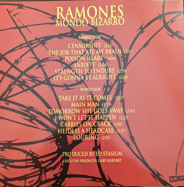 RAMONES : MONDO BIZARRO LP 180G