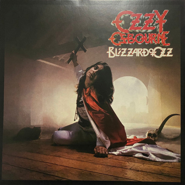 OZZY OSBORNE : BLIZZARD OF OZ LTD LP 180G SILVER RED SWIRL VINYL