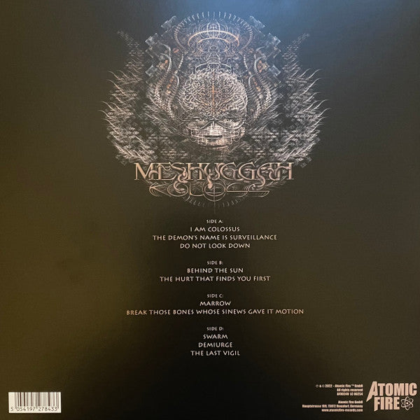 MESHUGGAH : KOLOSS 2LP 180G