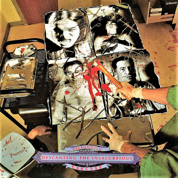 CARCASS : NECROTICIM DESCANTING THE INSALUBRIOUS LP 180G