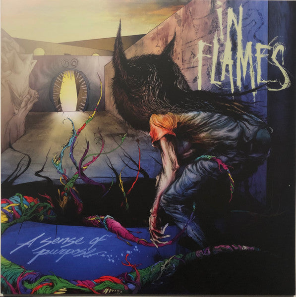 IN FLAMES : A SENSE OF PURPOSE LTD 15TH ANNIVERSARY 2LP 180G OCEAN BLUE VINYL