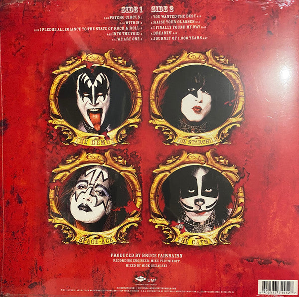 KISS : PSYCHO CIRCUS LP 180G