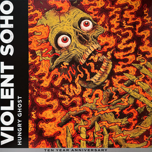 VIOLENT SOHO : HUNGRY GHOST LTD 10TH ANNIVERSARY LP 180G BLOOD RED BLACK SPLATTER VINYL